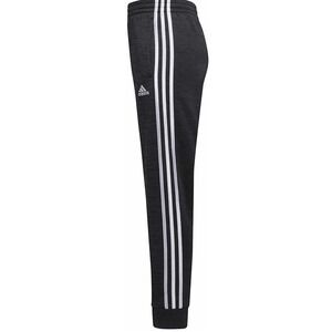 Adidas Boys XL 18-20 3-Stripe Joggers Dark Gray Heather Athletic Pants